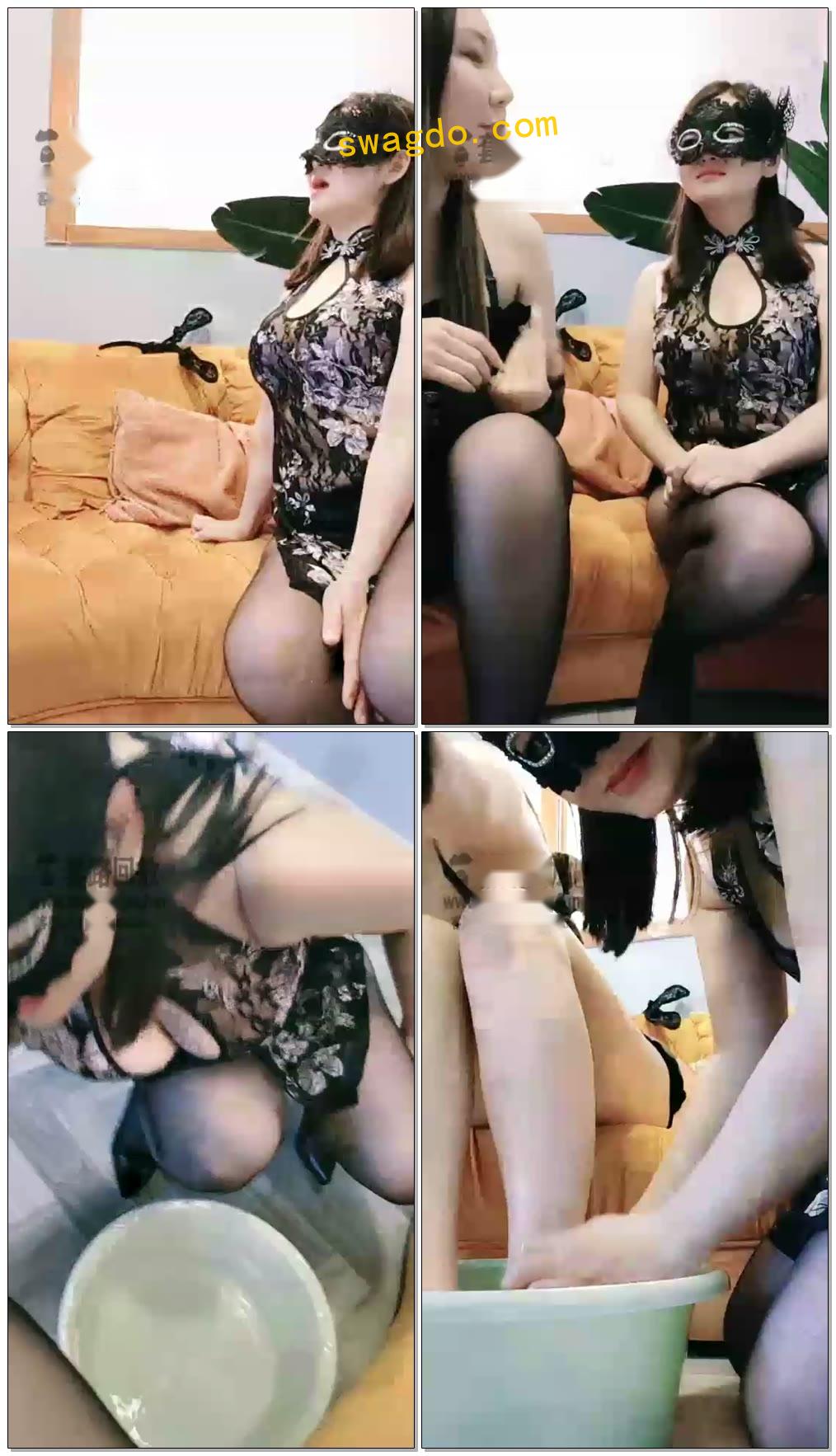 【国民大大】特邀巨乳闺蜜AV女优舌头绝活开发素人（被删部分）【15分钟】