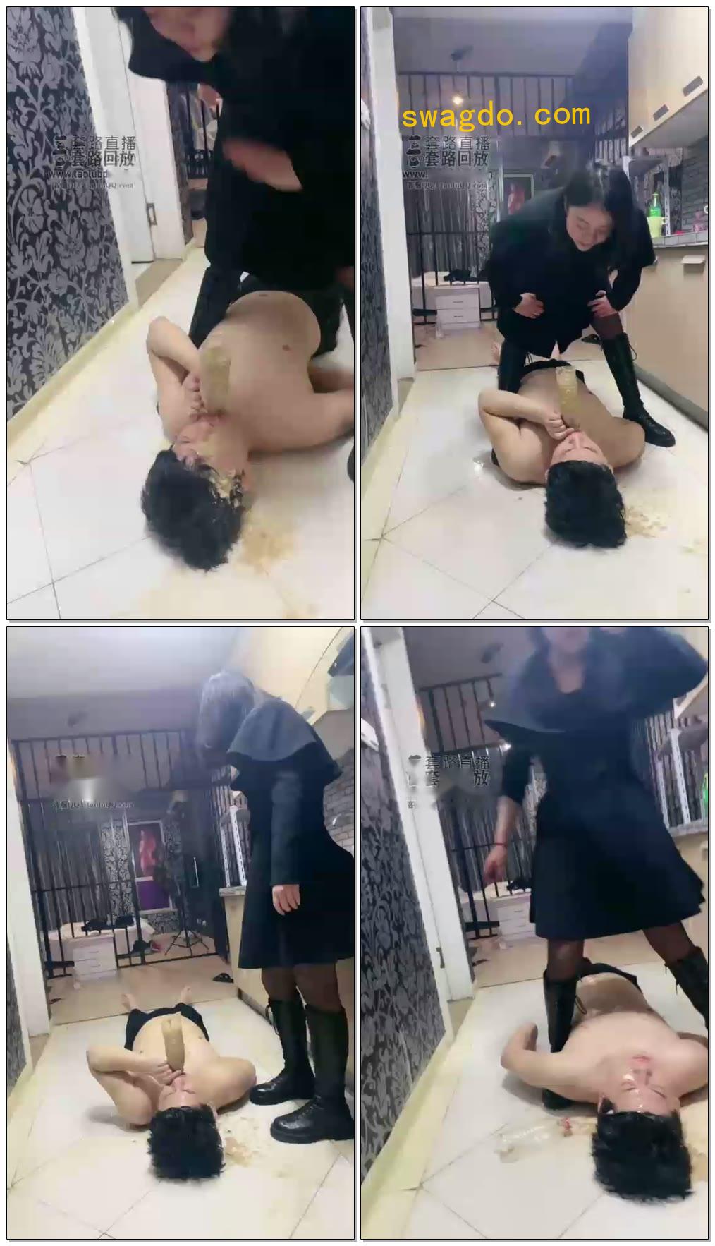 【逗逗s】你要全部吃下妈妈的呕吐物喝下妈妈的圣水！【23分钟】