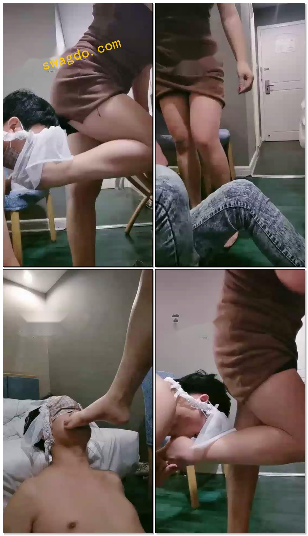 【小希女王】调教废物脑残煞笔绿帽老公【35分钟】