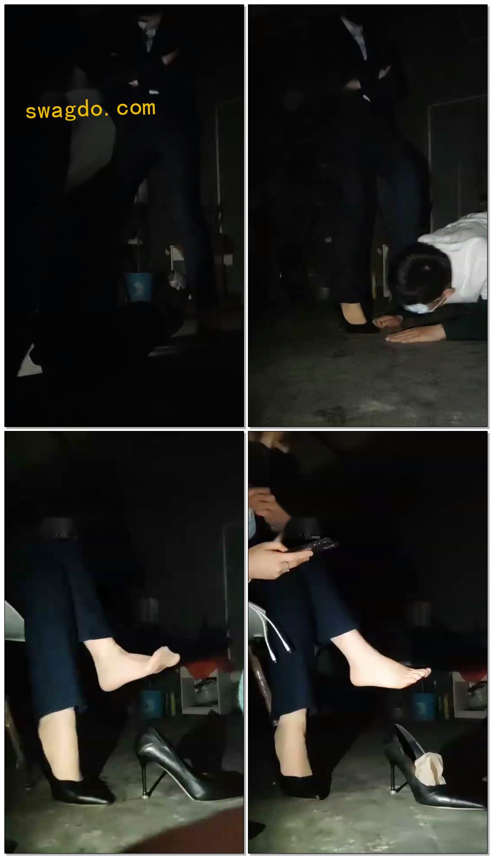 【御严s】（梵高）天台调教男邻居（下）【57分钟】