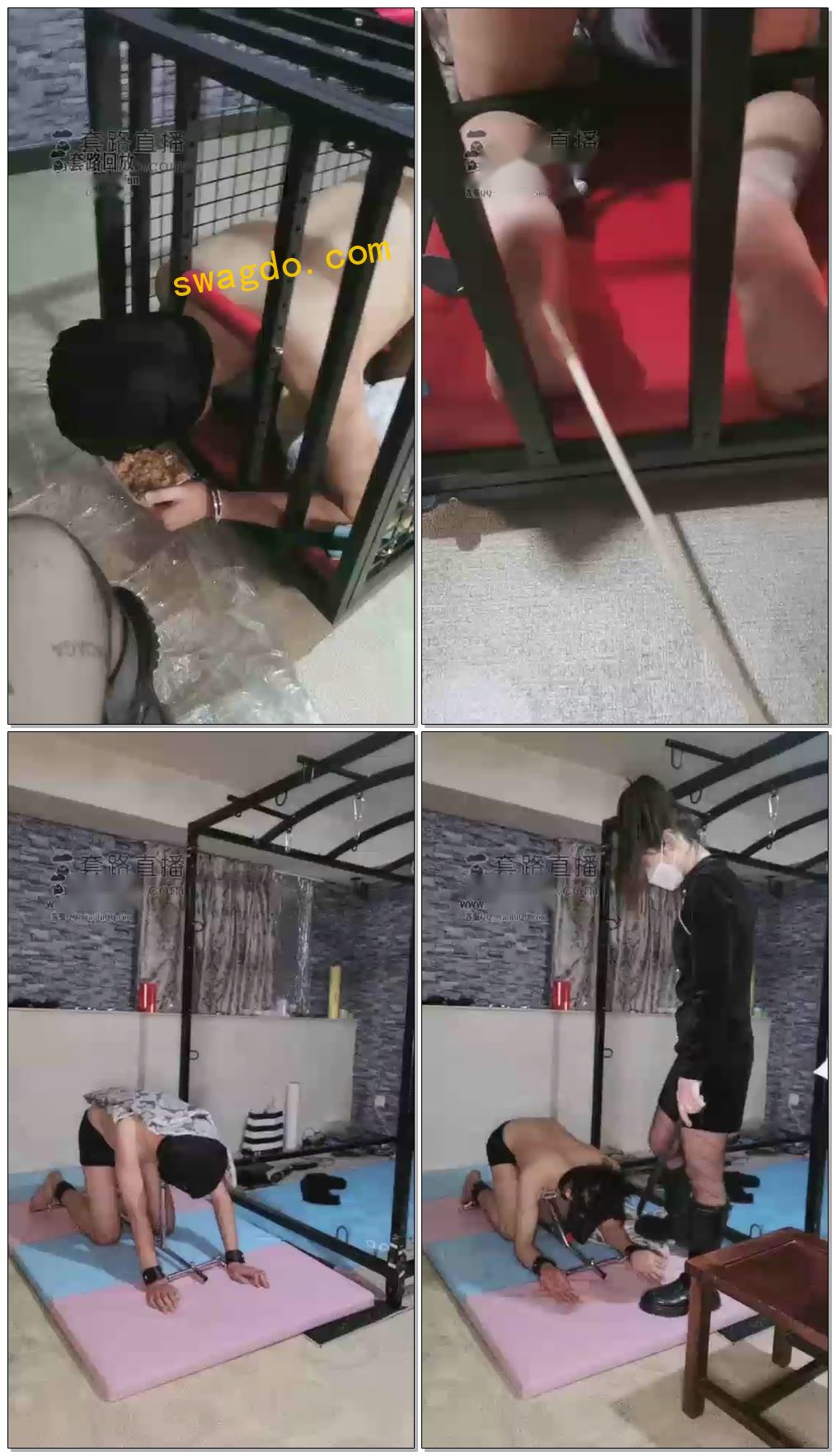 【s夏夏绳缚】圈养狗的生活【56分钟】