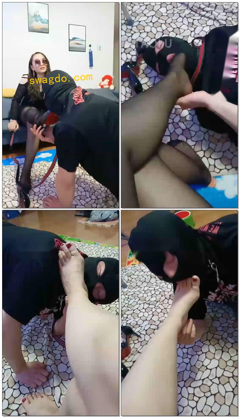 【平凡Sss夫妻】玩私奴狗子【53分钟】