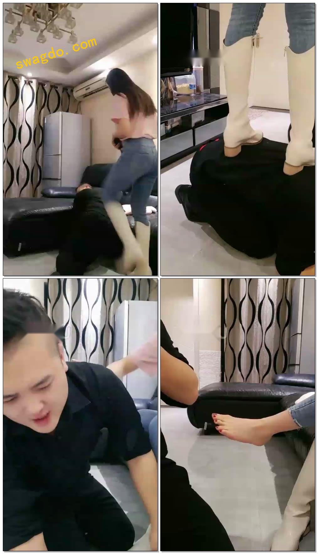 【滔滔套路第二贱】调教久违的兴奋【45分钟】