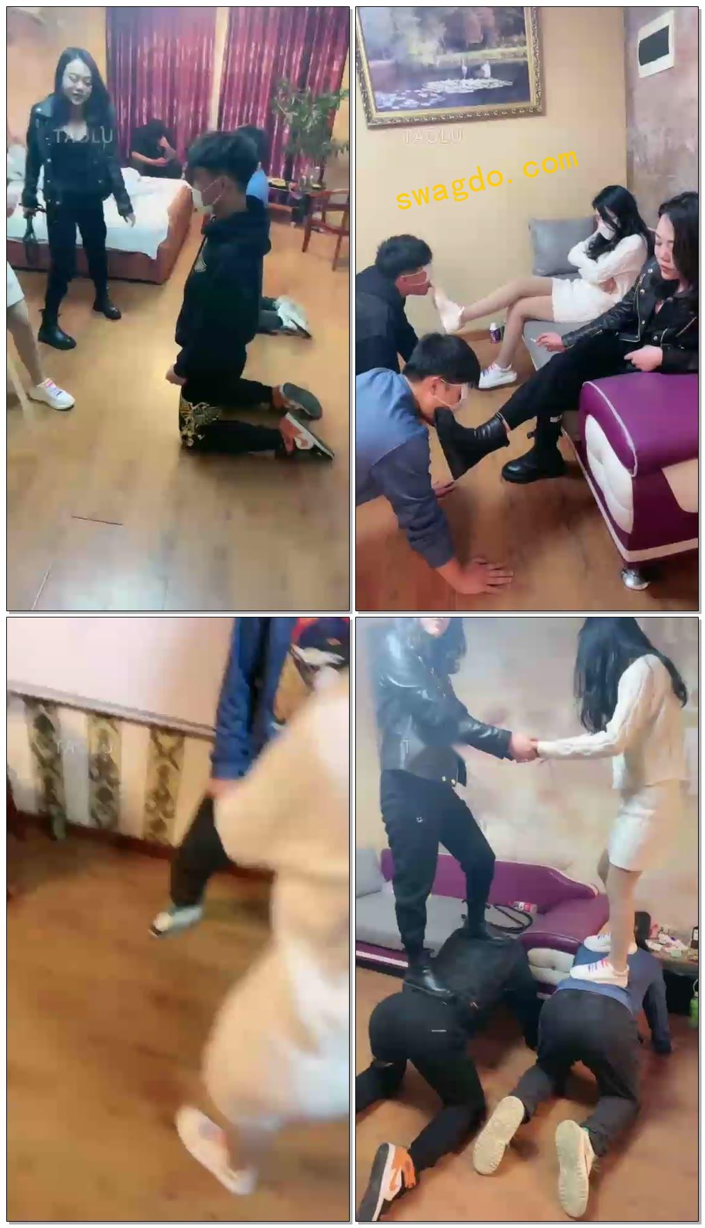 【逗逗s】带素人妹妹狂踢裆踢踹组合鞭打疯狂输出双狗天生的女王！【43分钟】