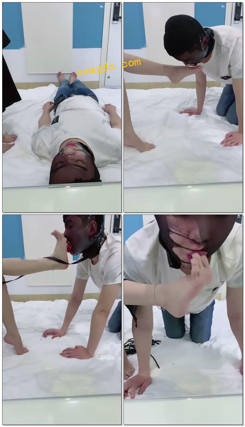 【玖玖呀】脚喂奶，深喉舔脚【45分钟】