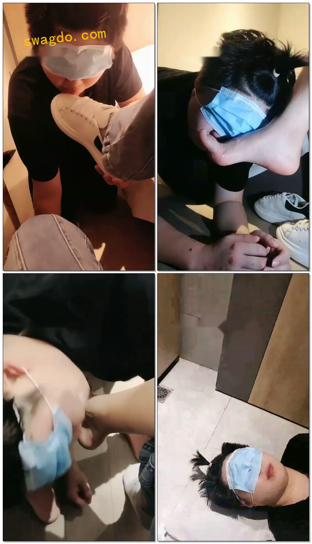 【Audrey、雪儿】和狗子隔离第三天，玩狗子，喝圣水，刷鞋水【44分钟】