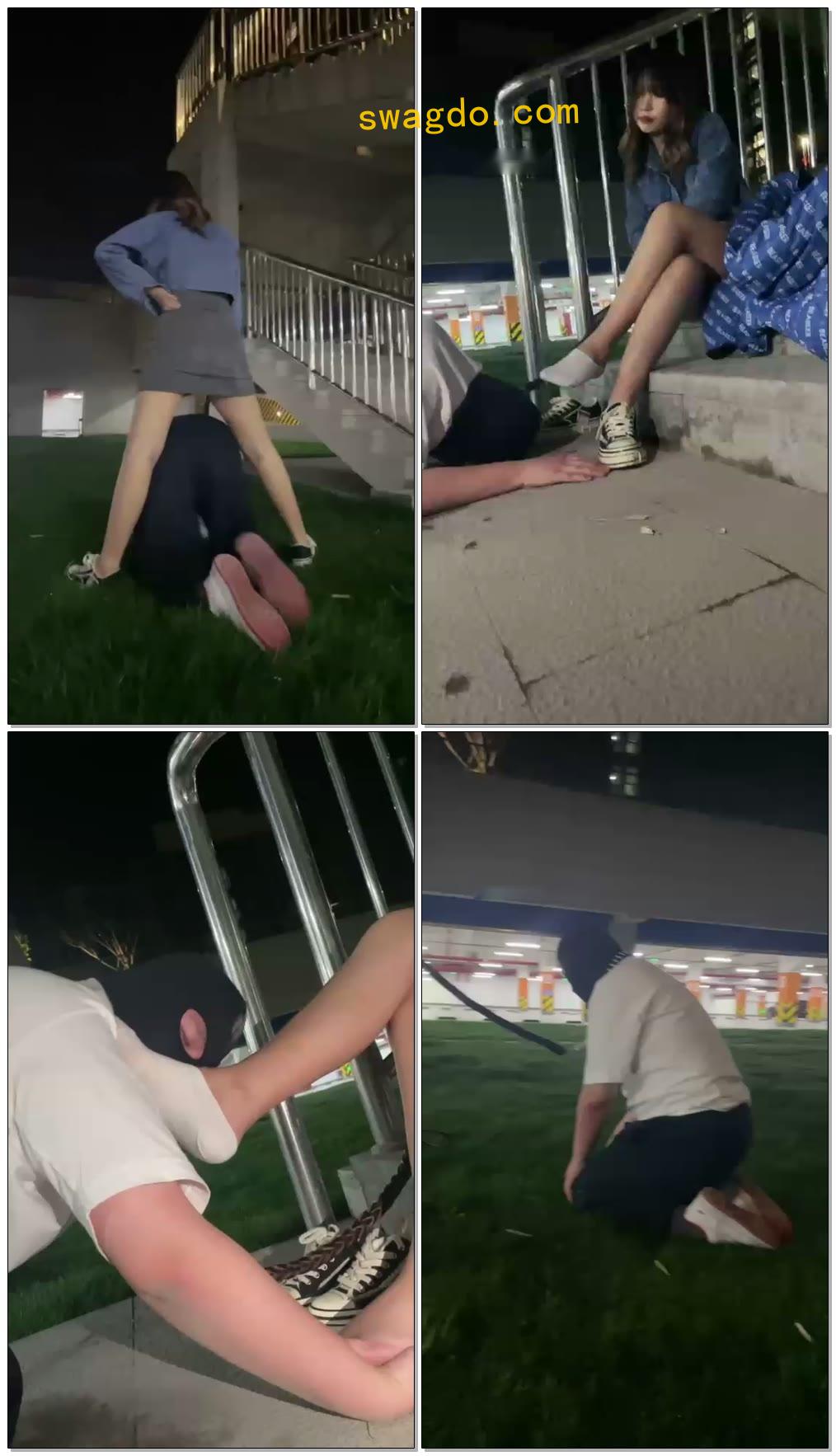 【关关S】户外调教下残奴【63分钟】