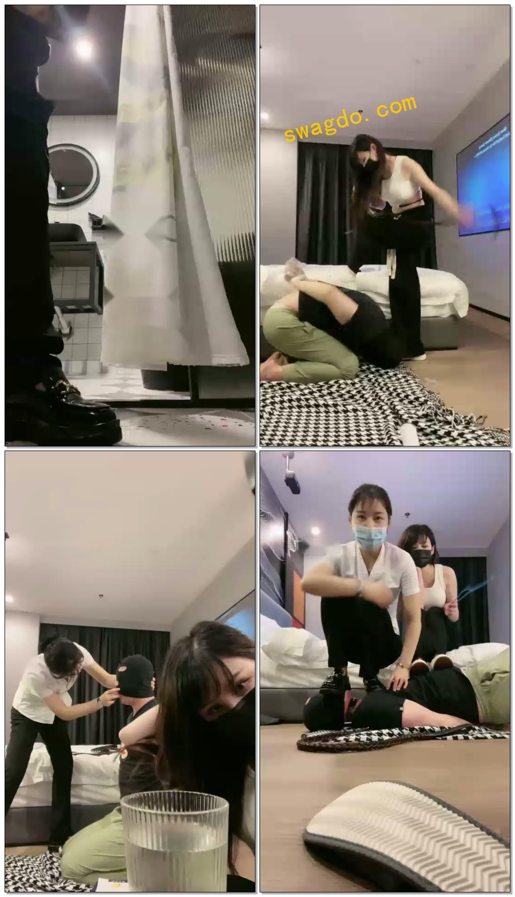 【御严s】和闺蜜开发素人追求者【63分钟】