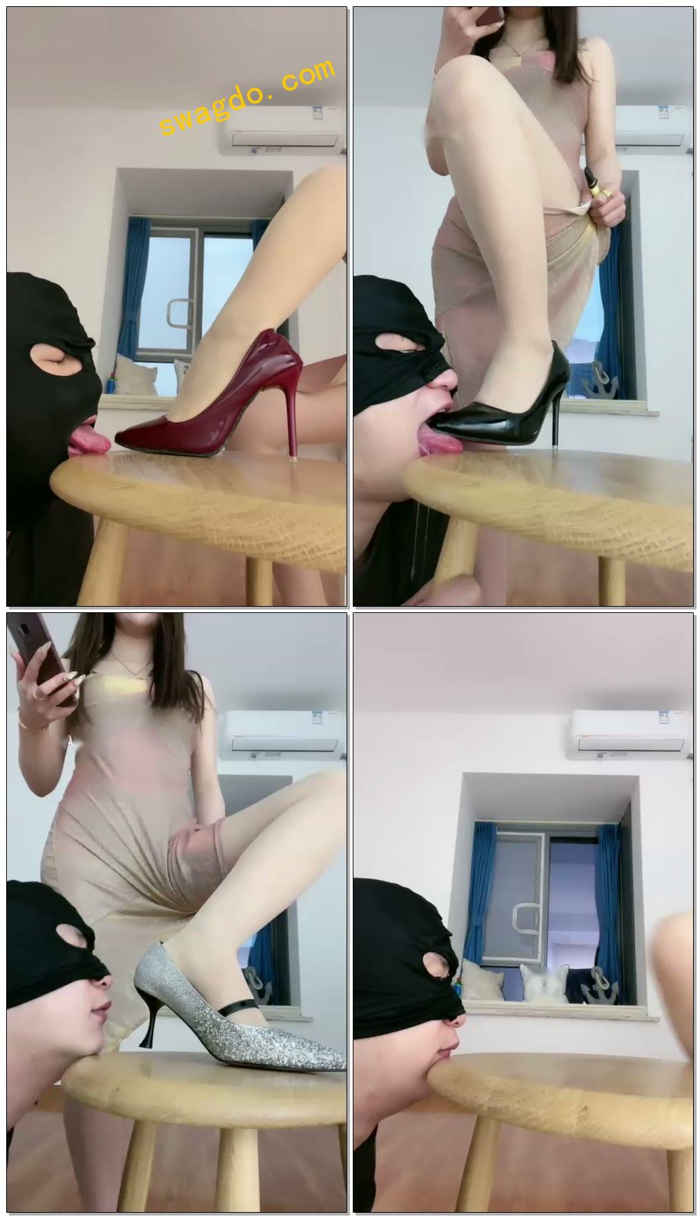 【风吟女神】沉浸式踩各种高跟靴子合集【42分钟】