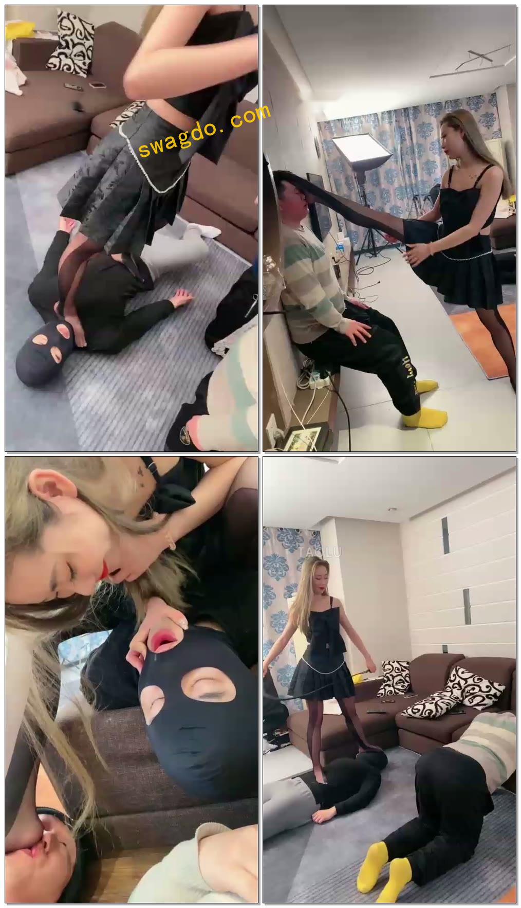 【二宝ss】群殴混乱脚耳光，活死人肉垫踩全场【60分钟】