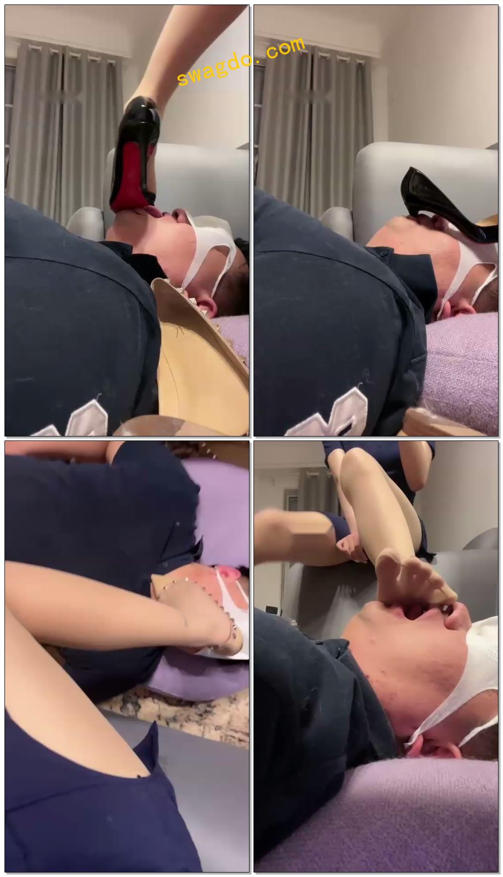 【绘子sama】肉丝高跟平底调狗【65分钟】