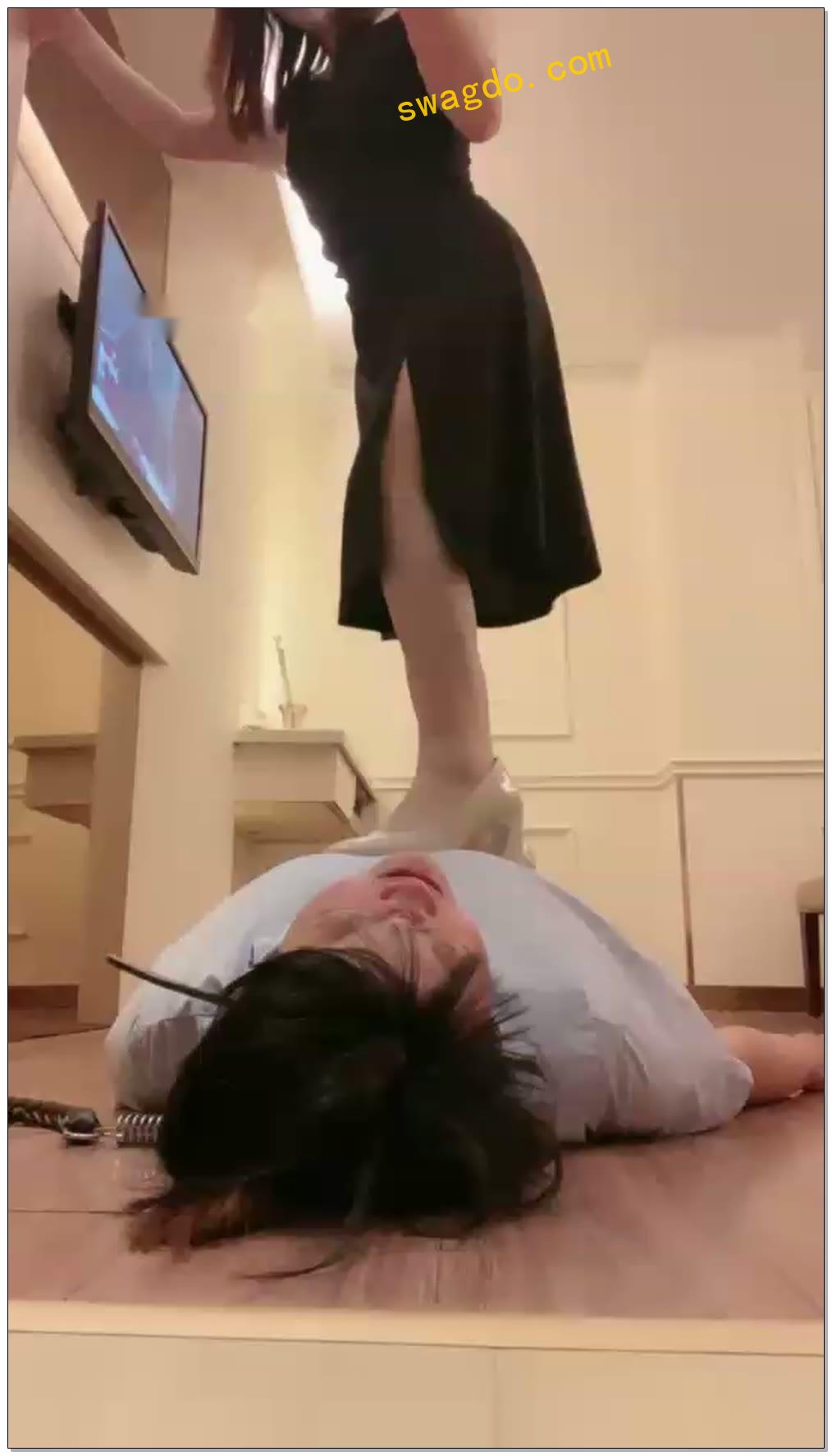 【悦主大人】玩你媳妇，耳光圣水【90分钟】