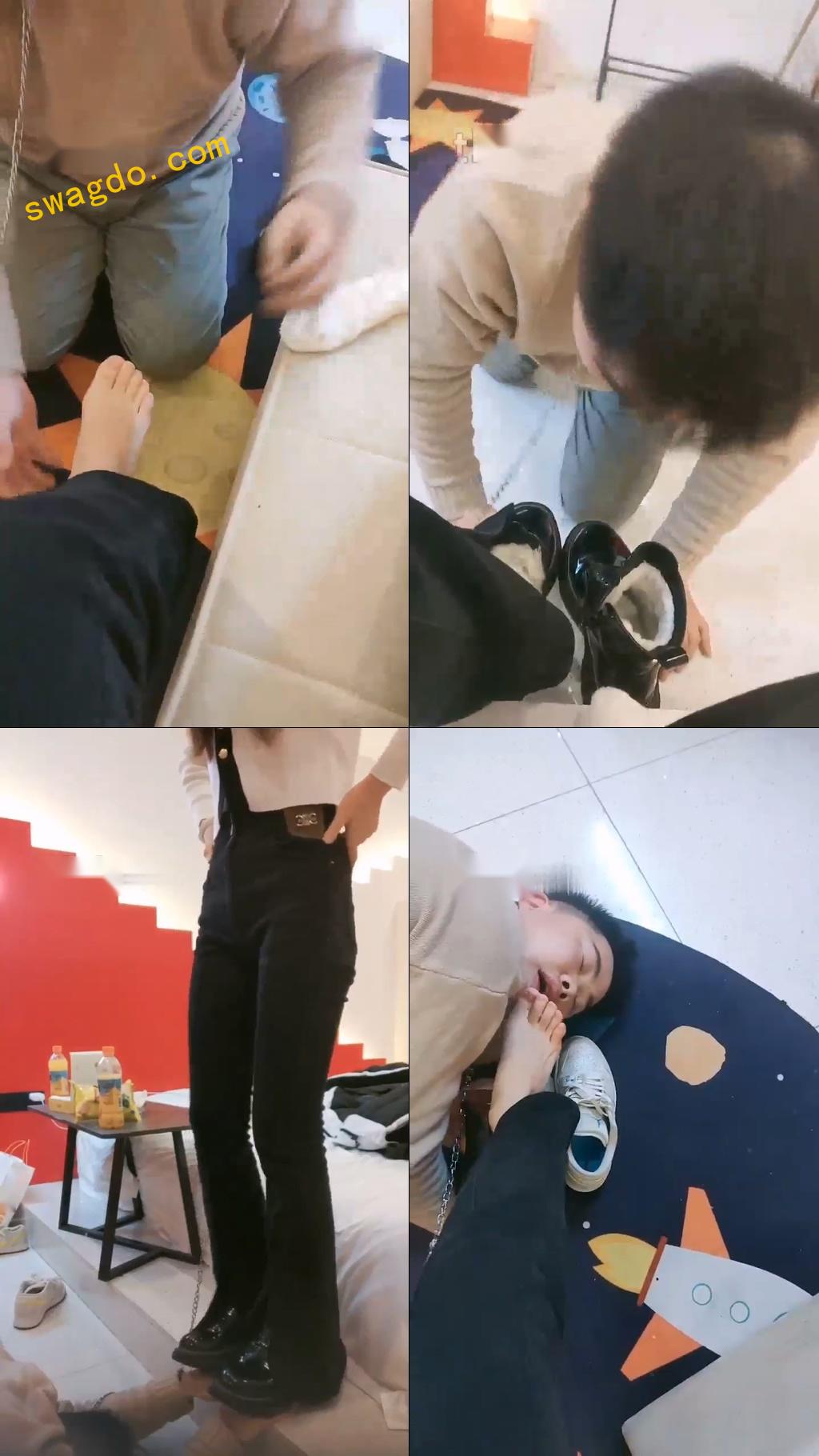 【尤物】女大学生AJ短靴玩弄贱货【60分钟】