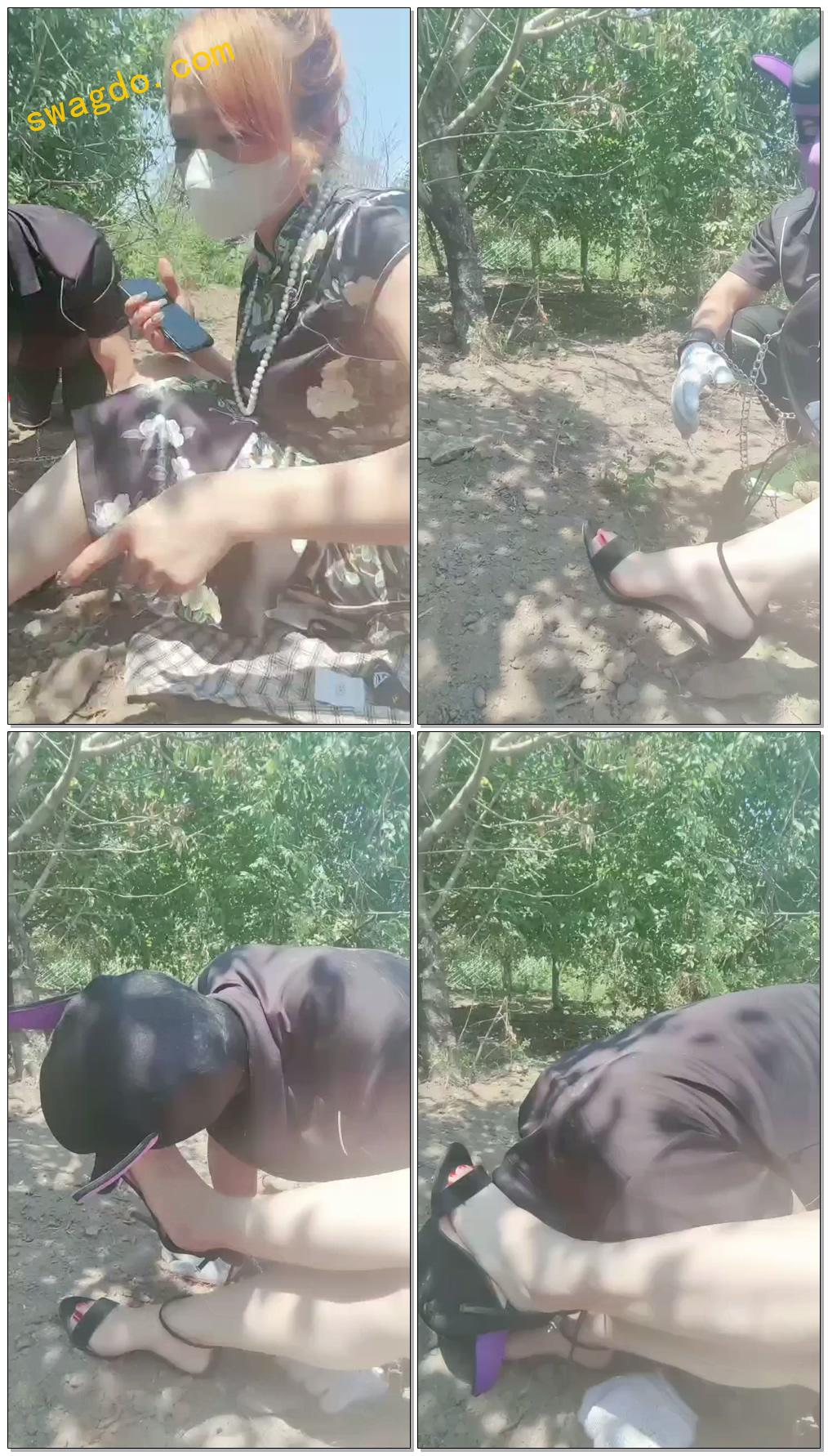 【依依东望】恶毒小妈系列户外调教【23分钟】