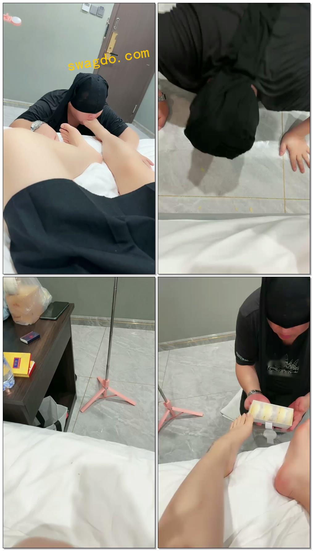 【踩你在脚下】小畜狗伺候主人玉足（一）【16分钟】