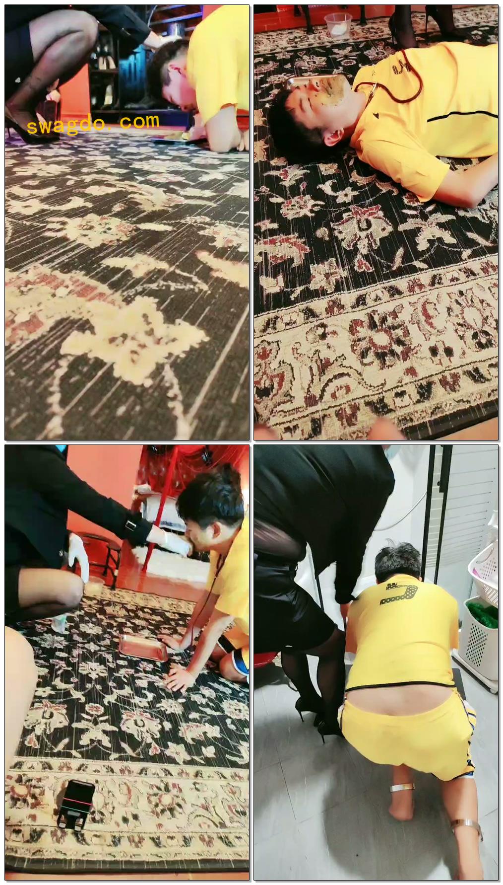 【圈养基地】主人厕狗黄金面膜，圣水饮料【21分钟】