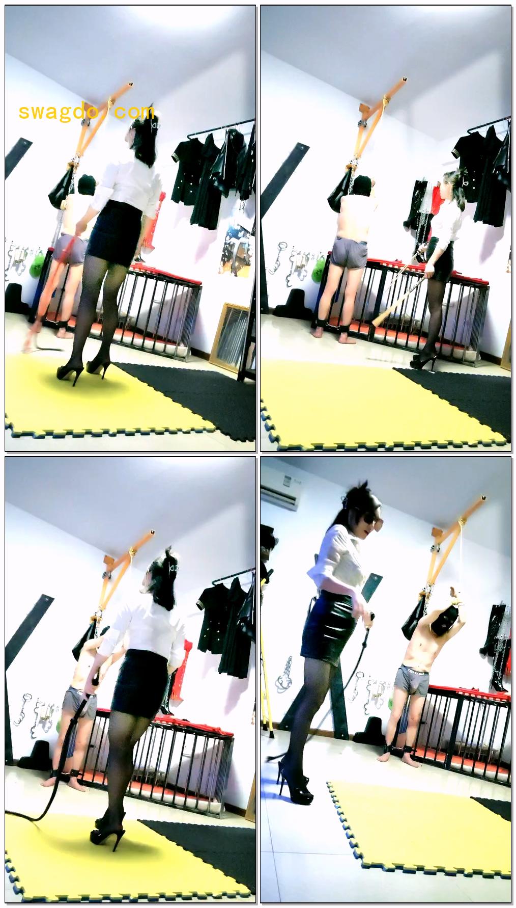 【五十度S】直播玩狗鞭打【29分钟】