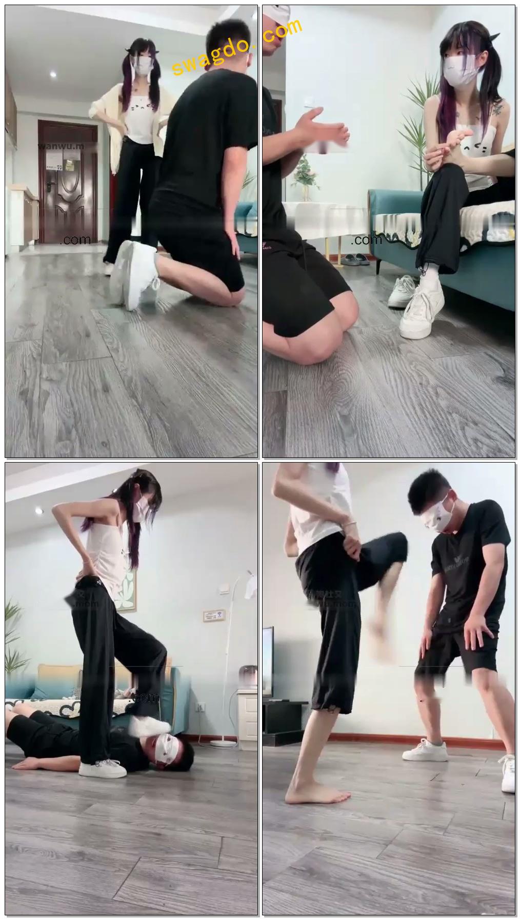 【奶味小仙女】爆揍狗东西【48分钟】