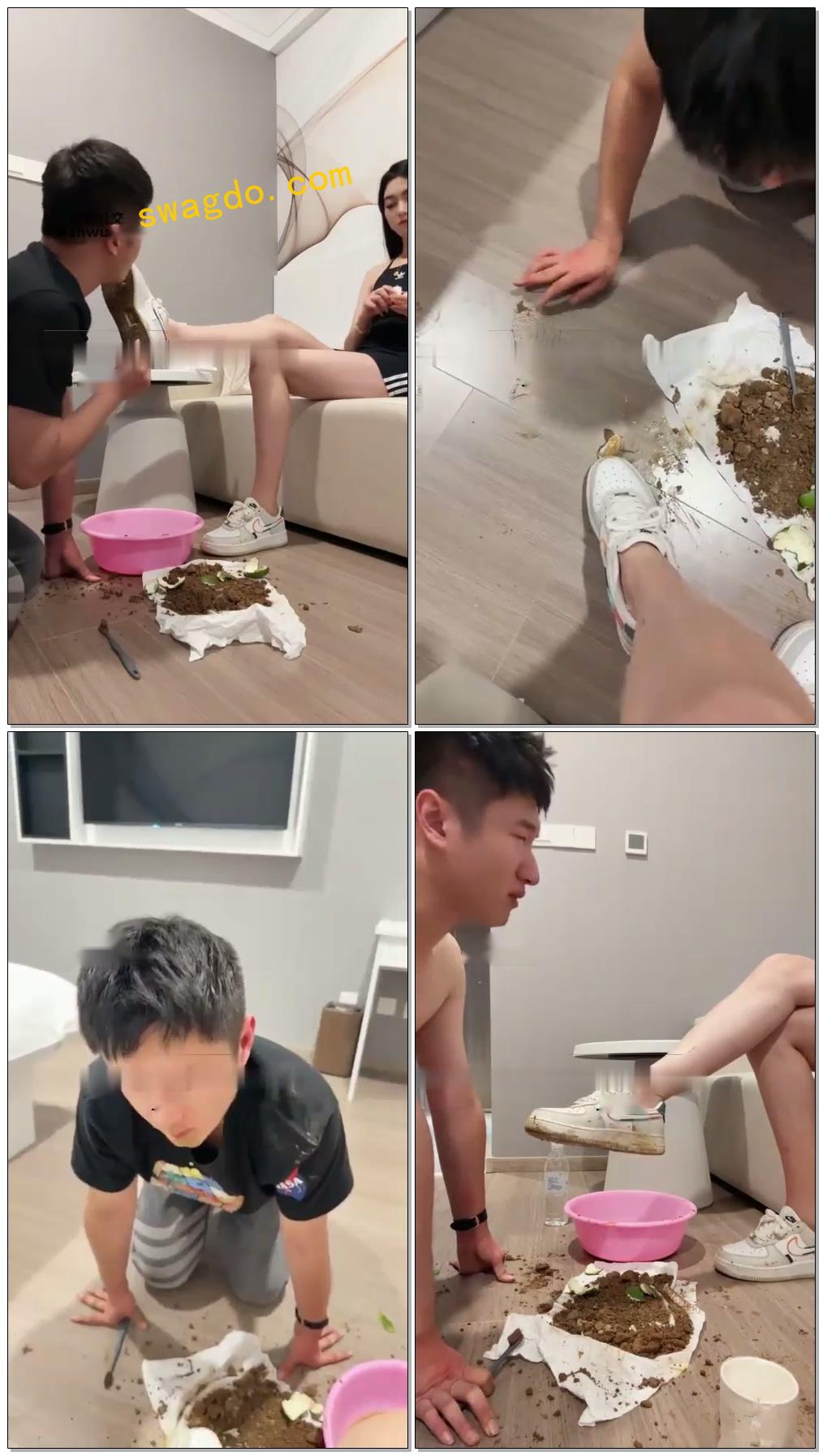 【泡泡】贱货喝洗脚水【33分钟】