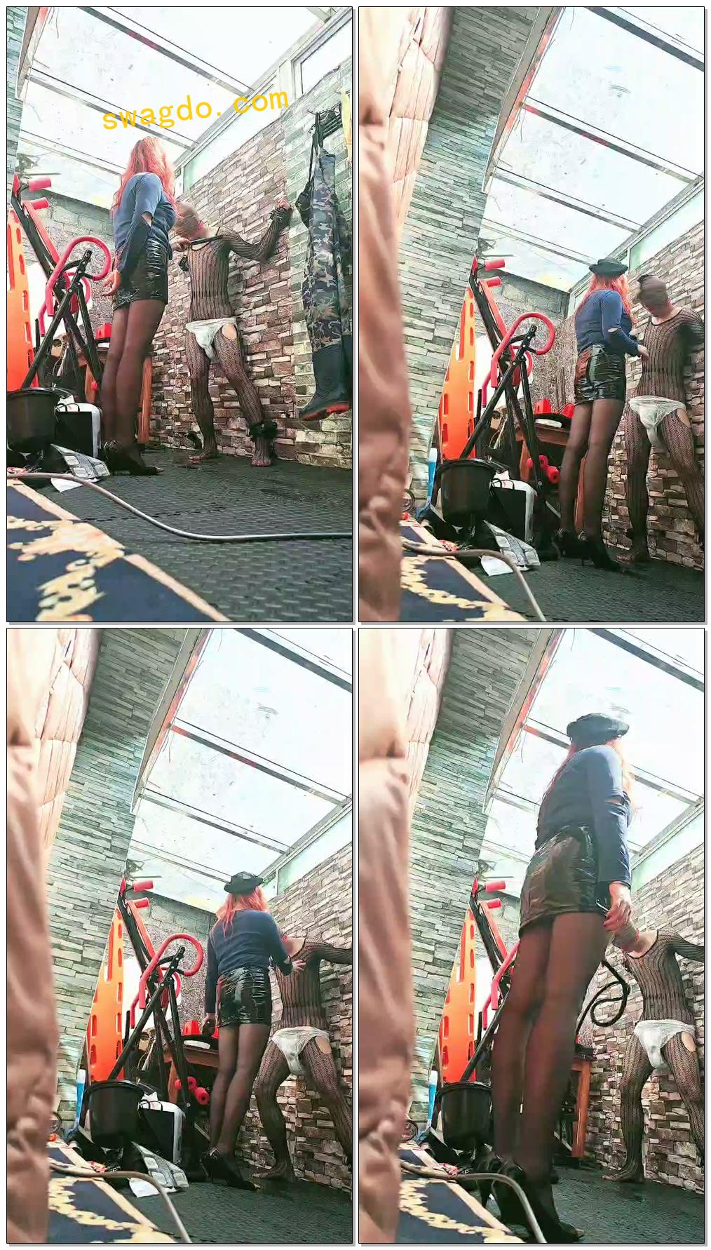 【南京月神S】户外电击，狗拼命挣扎被逼迫【8分钟】