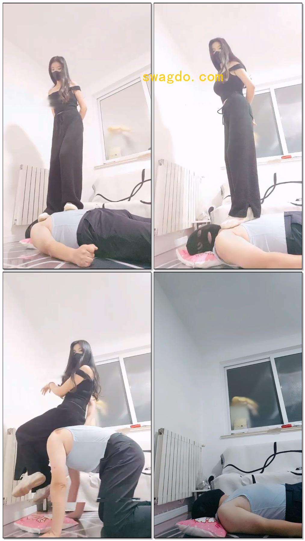 【梓晨大大s】全体重踩踏坐脸【23分钟】