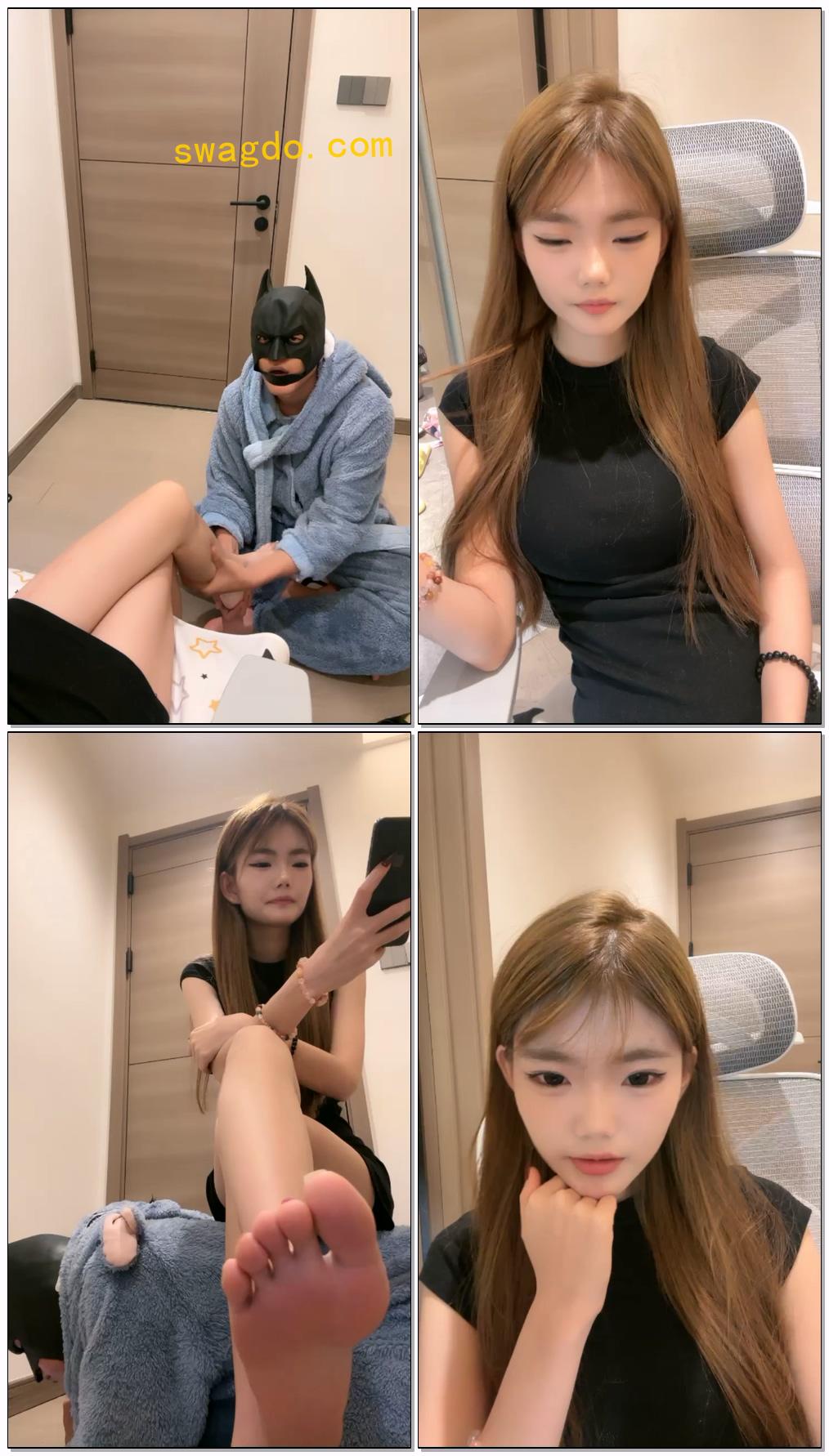 【玥希希】舔脚专场【103分钟】