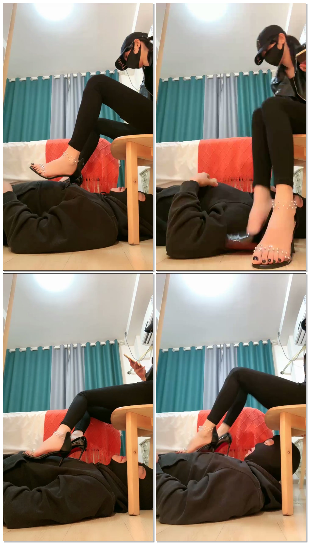 【美娜格格s】高跟踩踏【26分钟】