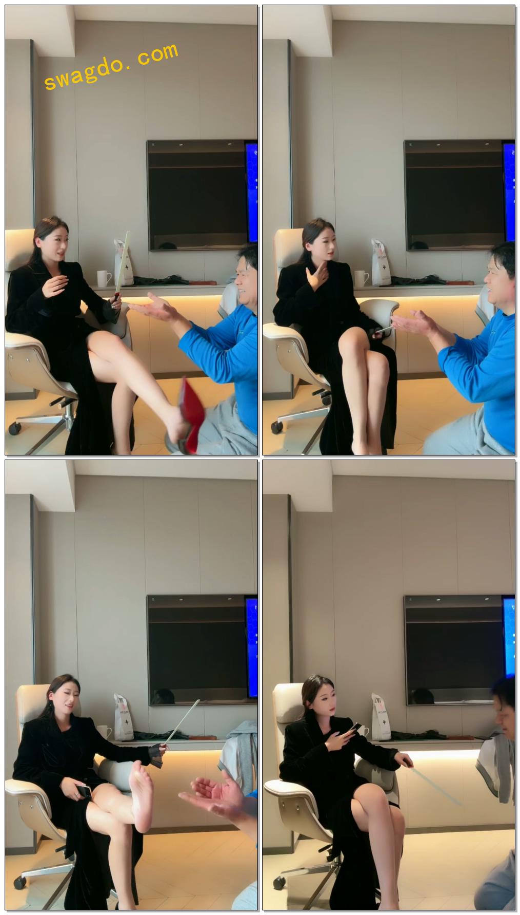 【沅芷大人s】为了得到脚？（一）打手舔脚【29分钟】