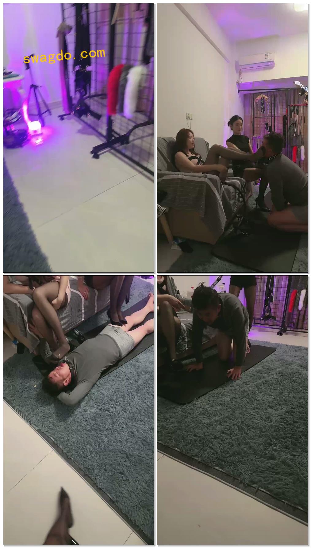 【万华】多主调狗骑马鞭打踩踏【35分钟】