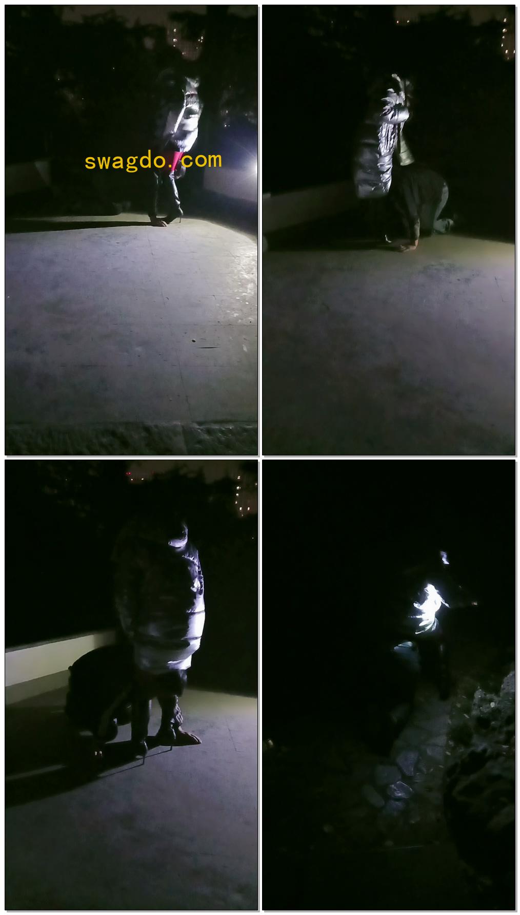 【南京冰炫女主】户外遛狗，夹头暴虐【25分钟】