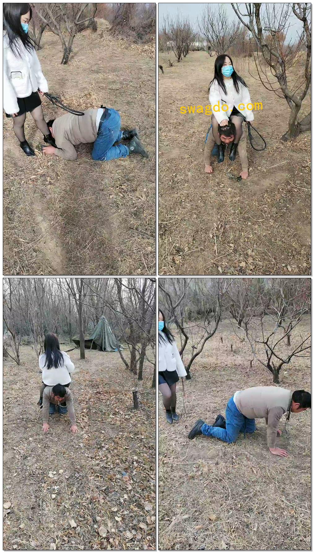 【沐颜s】夹头骑，舔鞋，数据线抽【40分钟】