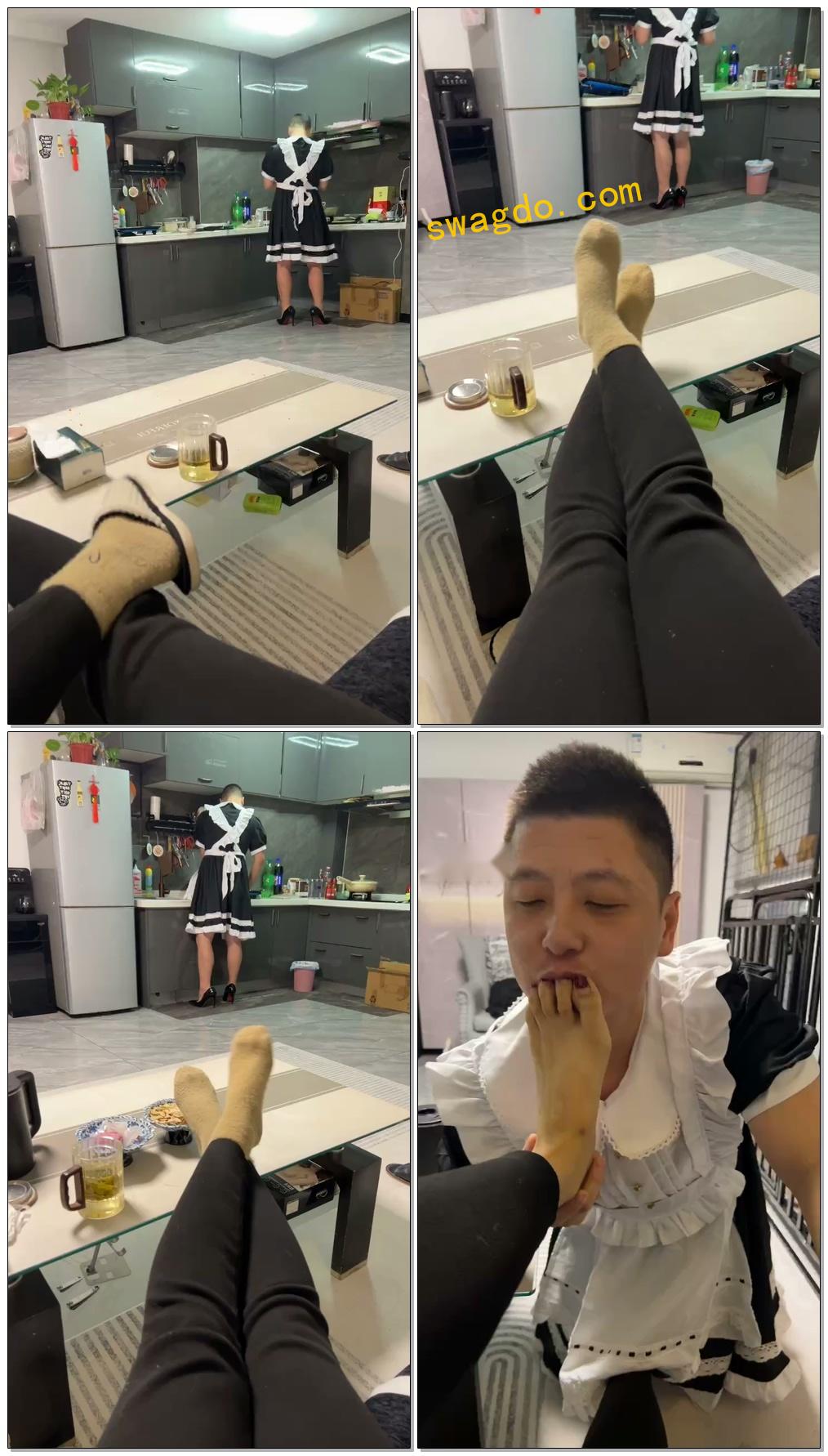 【梦露S】居家家奴伺候【41分钟】