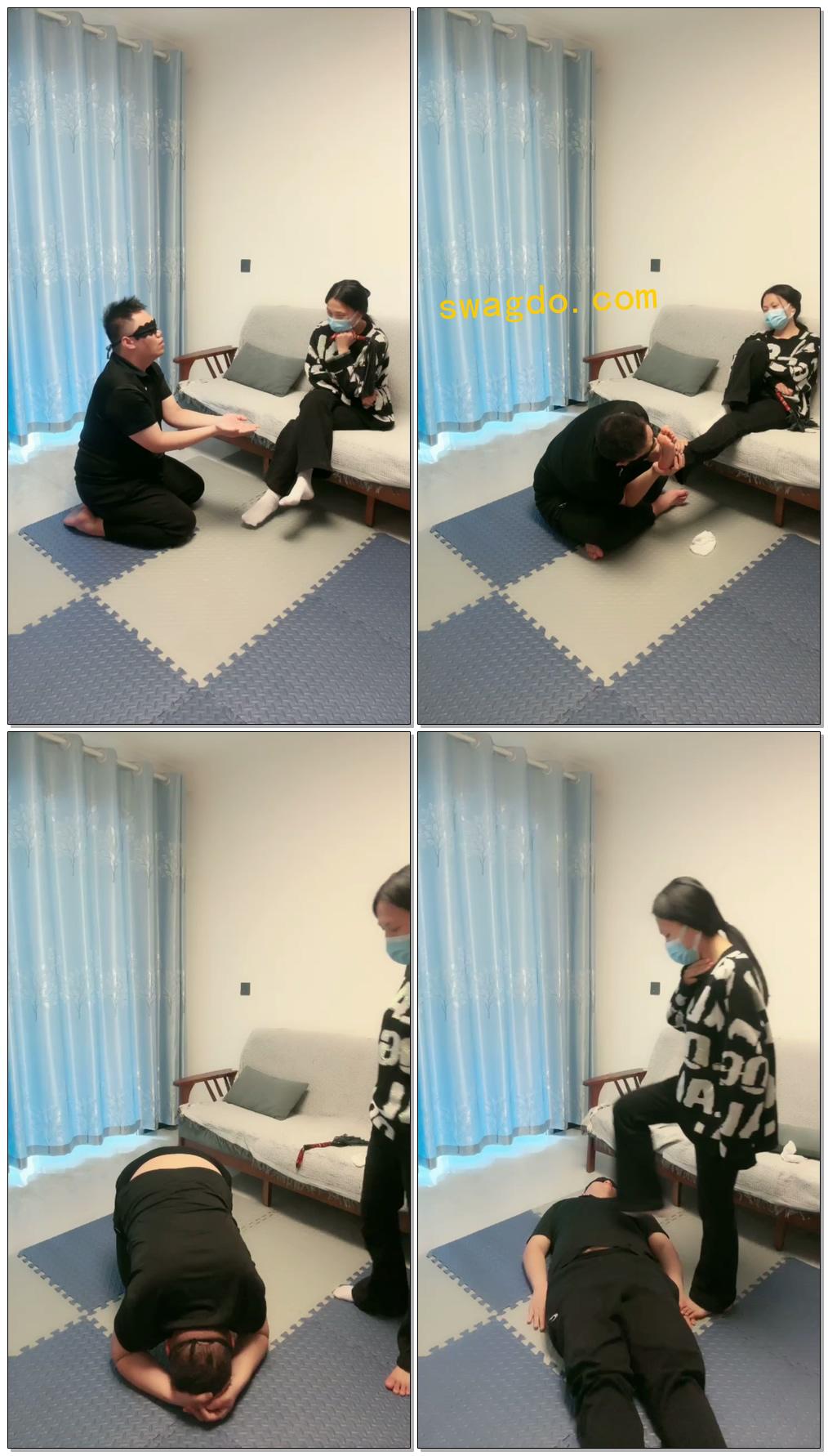 【郑州木子】TJ爆打病狗【30分钟】