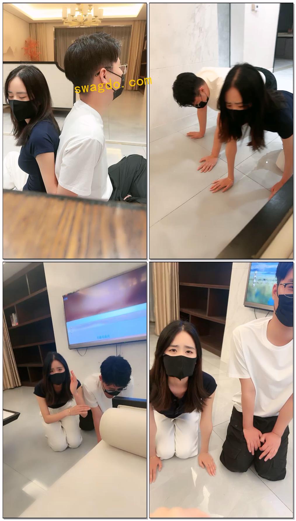 【雨琦S】女闺蜜被我调成狗的故事【70分钟】