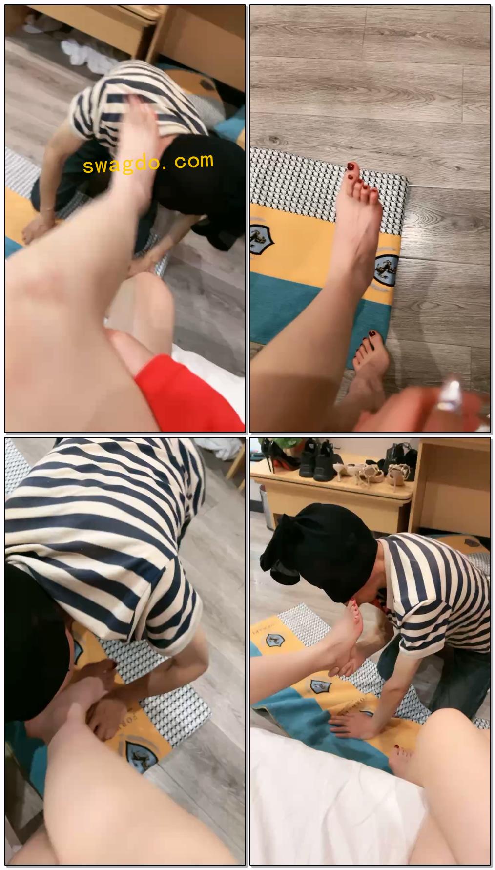 【00后倩妈S】双主调教贱狗耳光专场【27分钟】