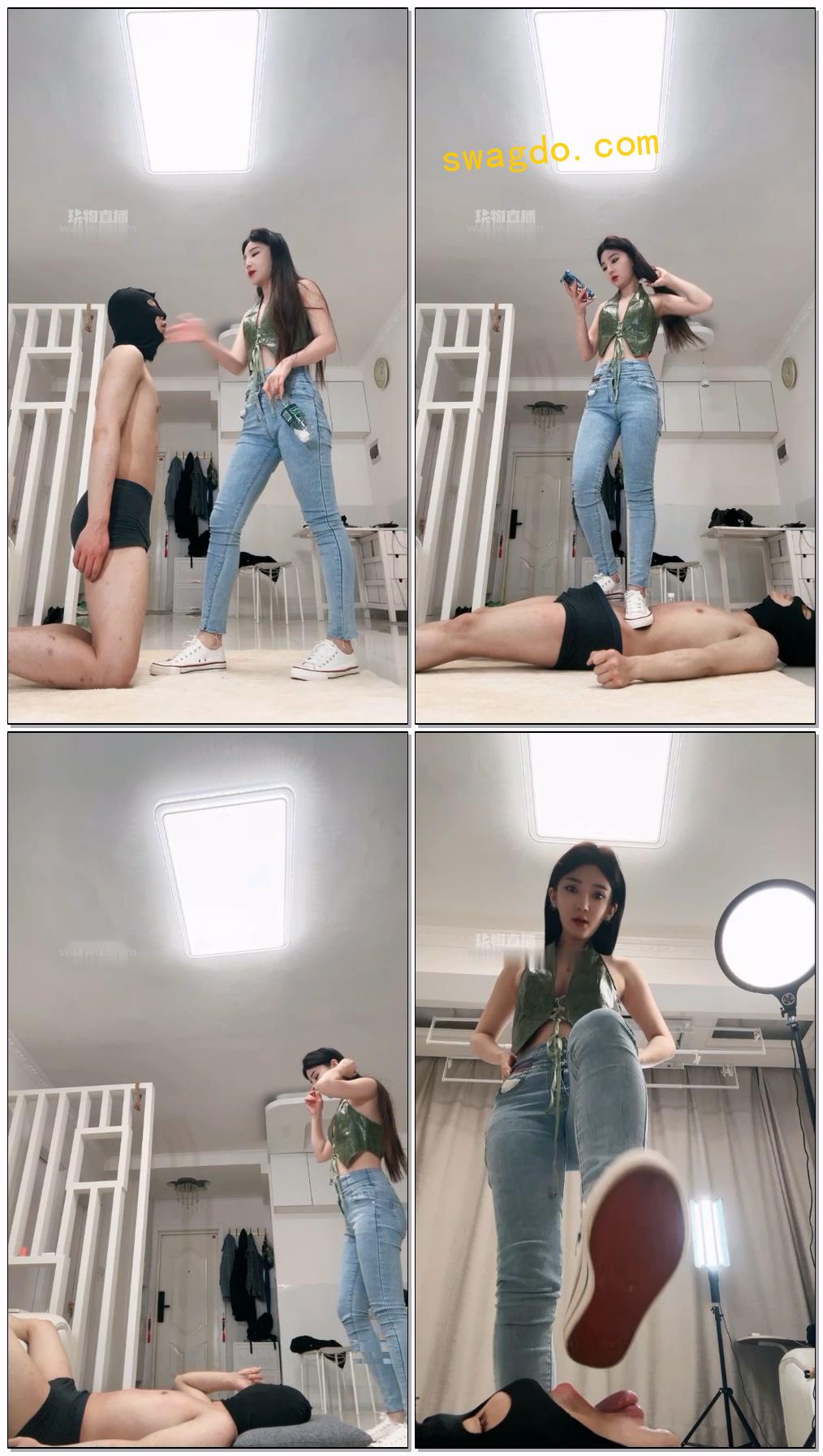 【领主ss大连】帆布鞋踩踏【39分钟】