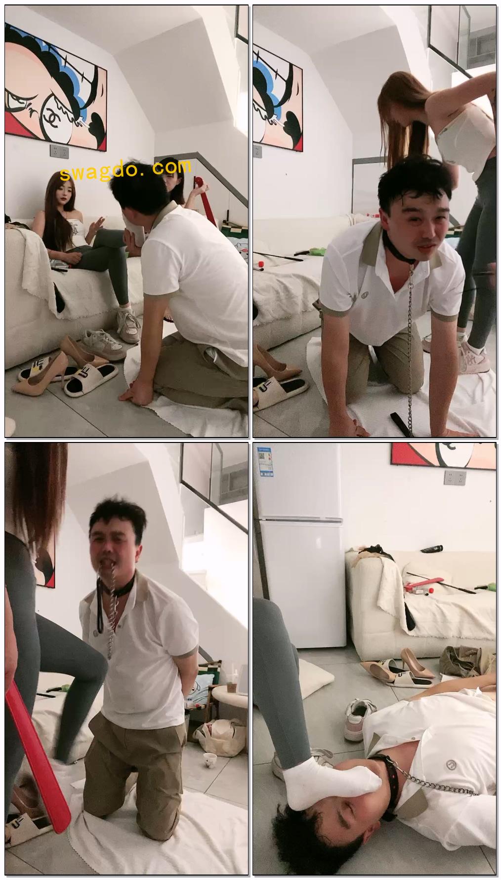 【珂儿小主】口水羞辱贱狗【19分钟】