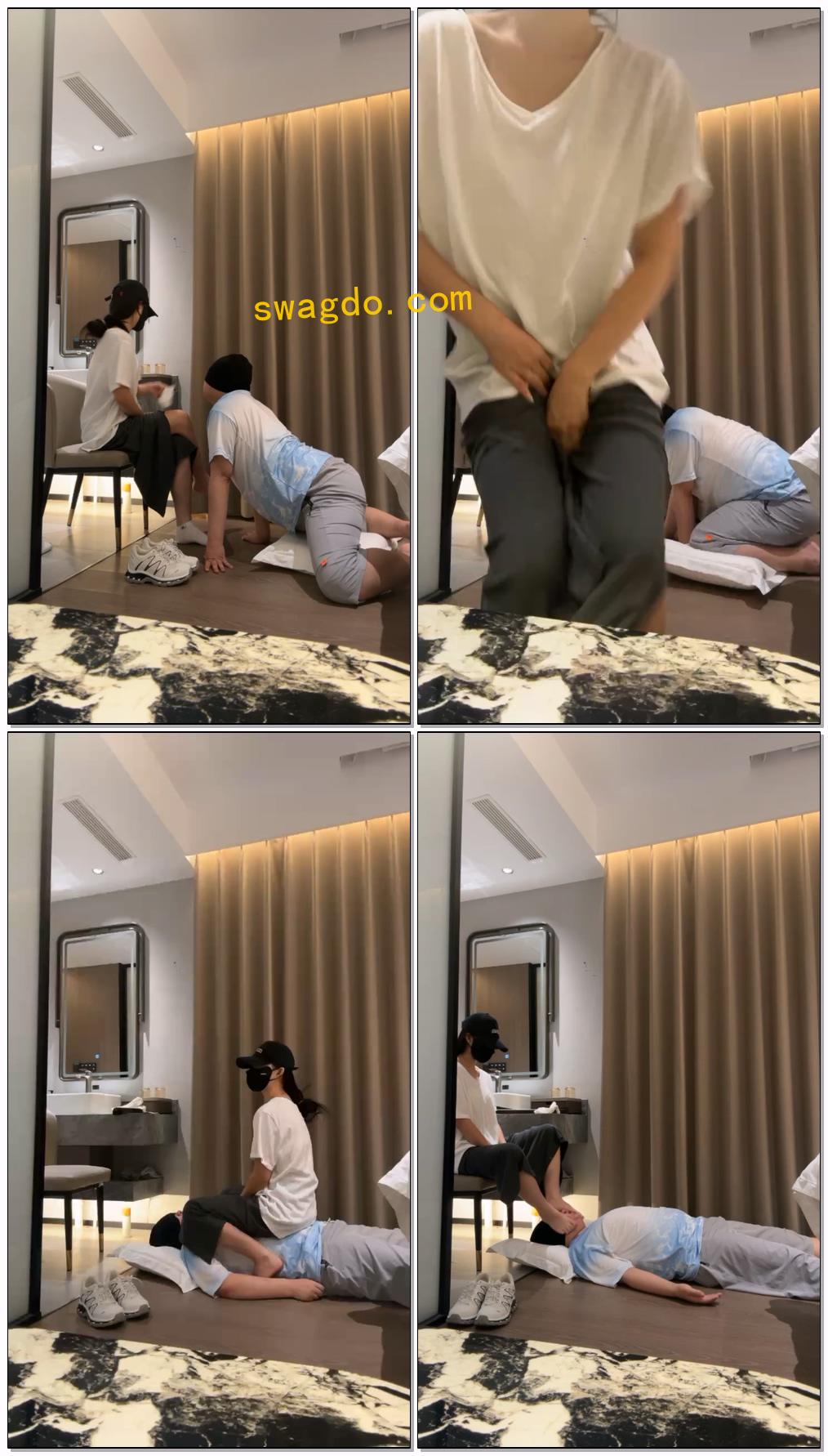 【熙s】爬进来调教恋足狗奴跺踏踢档【37分钟】