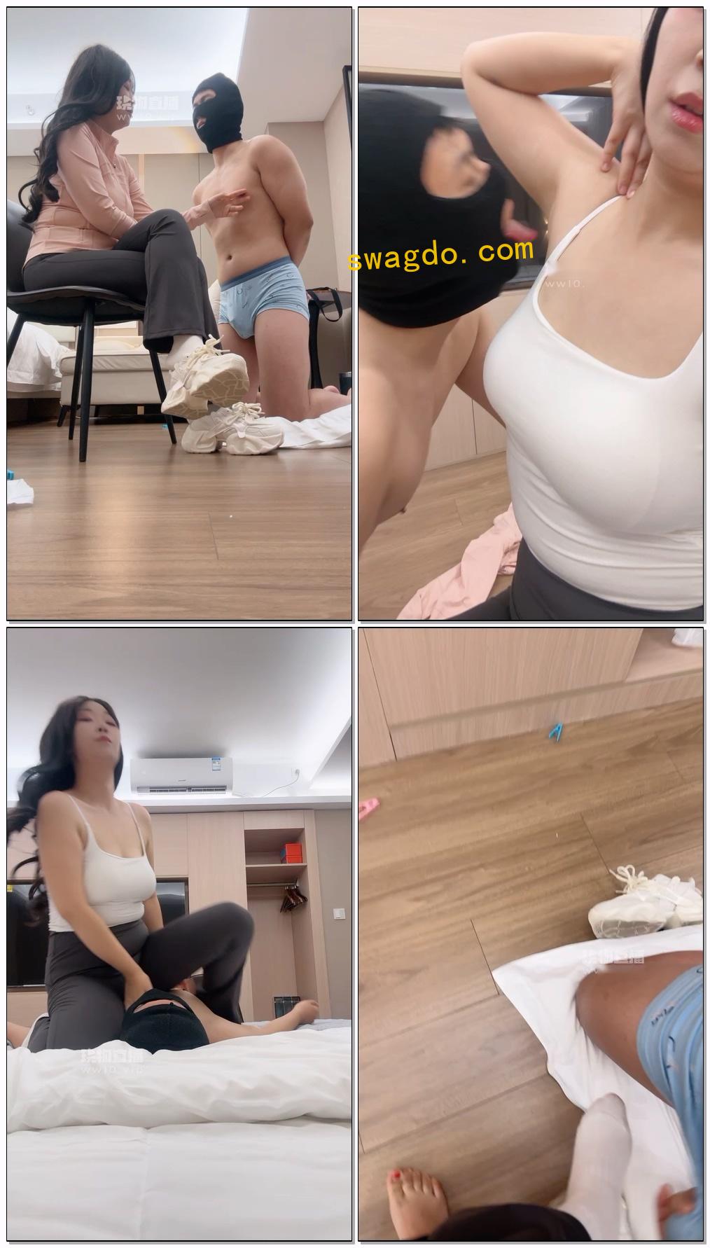 【桃桃樱S西安】锁狗ATM上贡求除臭【34分钟】