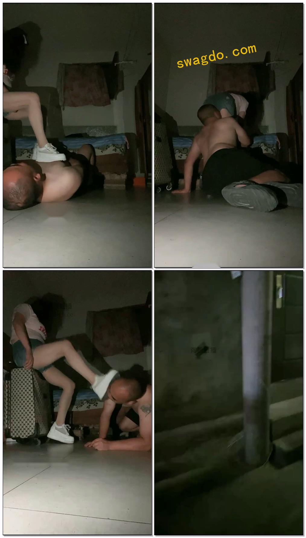 【西北傻子】户外大胸翘臀女踩头跪拜【36分钟】