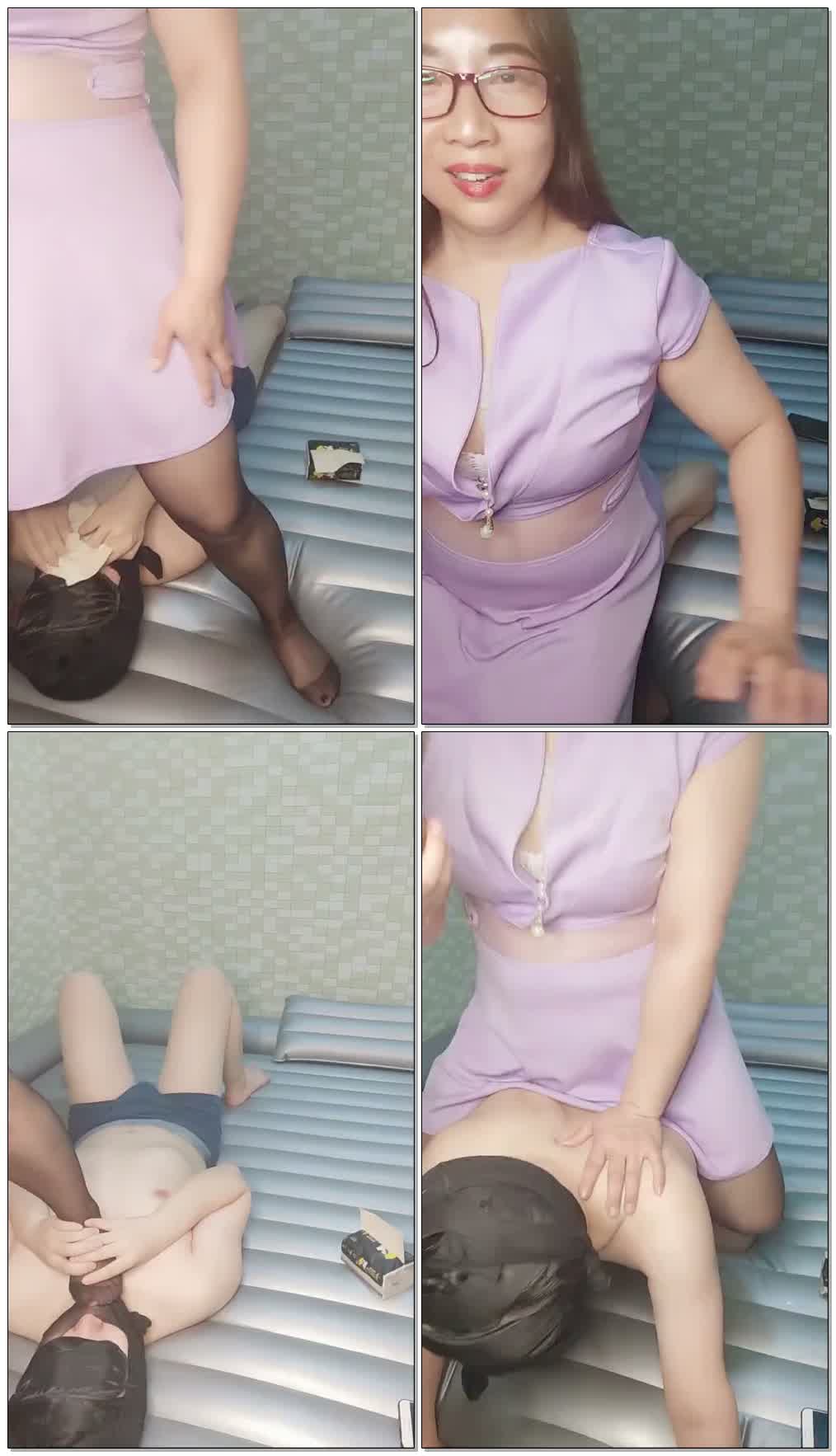 【1月】tj水床上玩弄小贱贱【北京女S黎大夫】【56分钟】