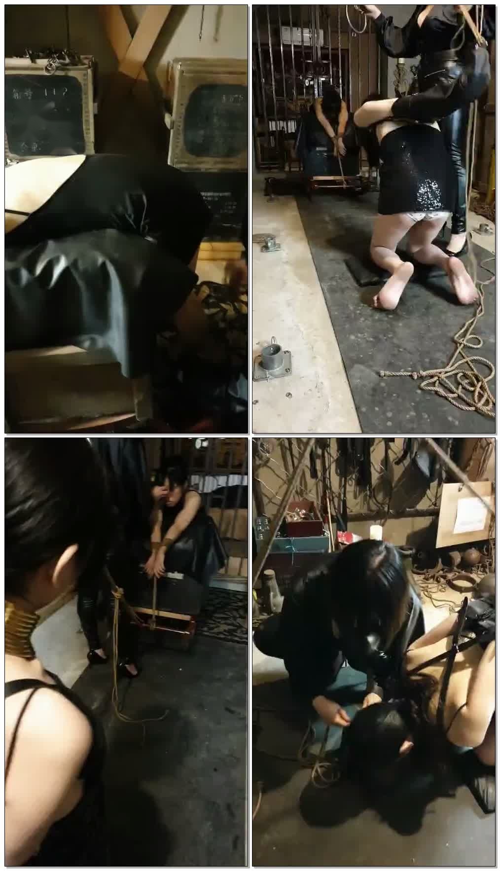 【1月】调教双女奴SP脚【禅狱工作室】【25分钟】
