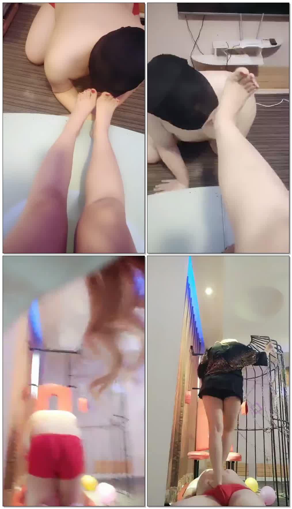 【1月】TJ厕奴舔脚踩踏【呼市宝主】【11分钟】