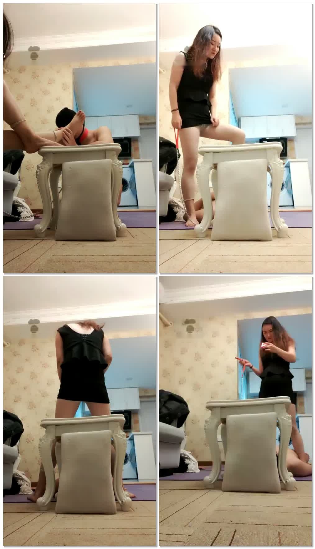 【1月】舔脚滴蜡虐鸡鸡【武汉舟舟女王】【21分钟】