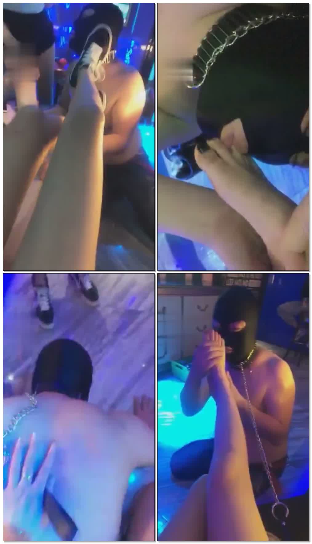 【希希bb】强迫吃船袜,两个学妹醉后调教小贱奴(完整版)【52分钟】