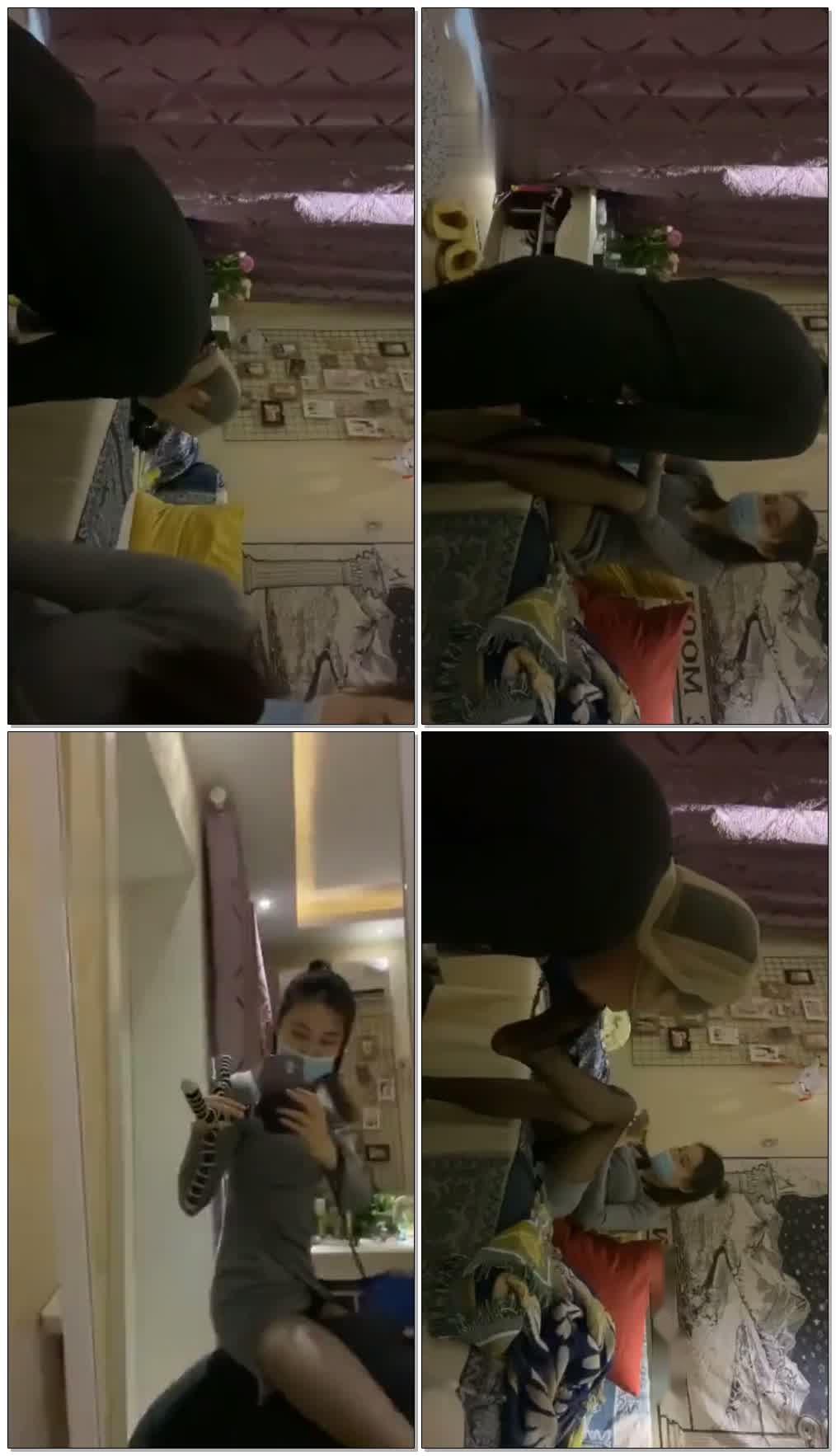 【S桑爷】高跟黑丝虐待圈养猥琐男【39分钟】