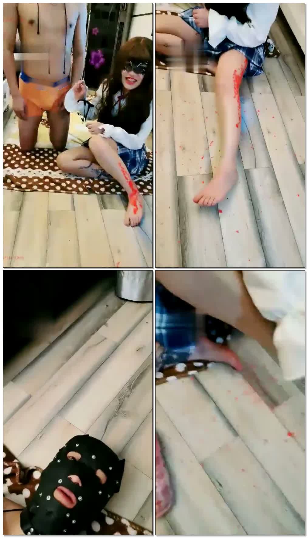 【弱水三千s】公母狗双调【38分钟】