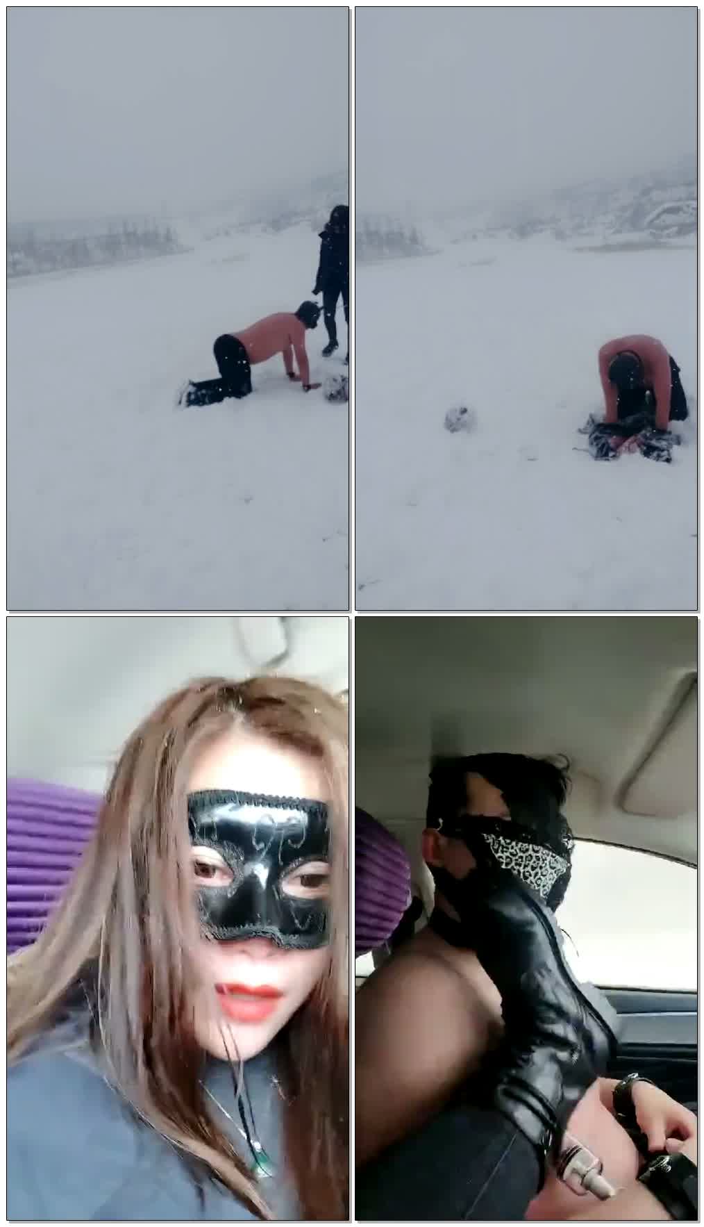 【琴师S】牛逼户外雪天打狗 【58分钟】