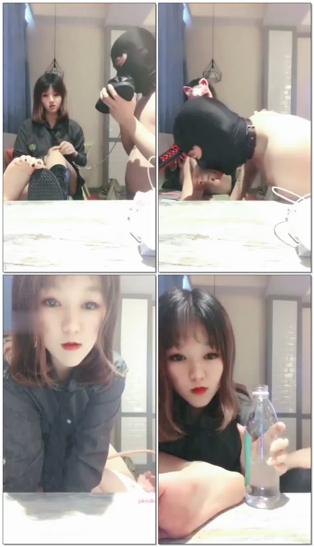 【阮甜S】学生小姐姐调狗圣水【53分钟】