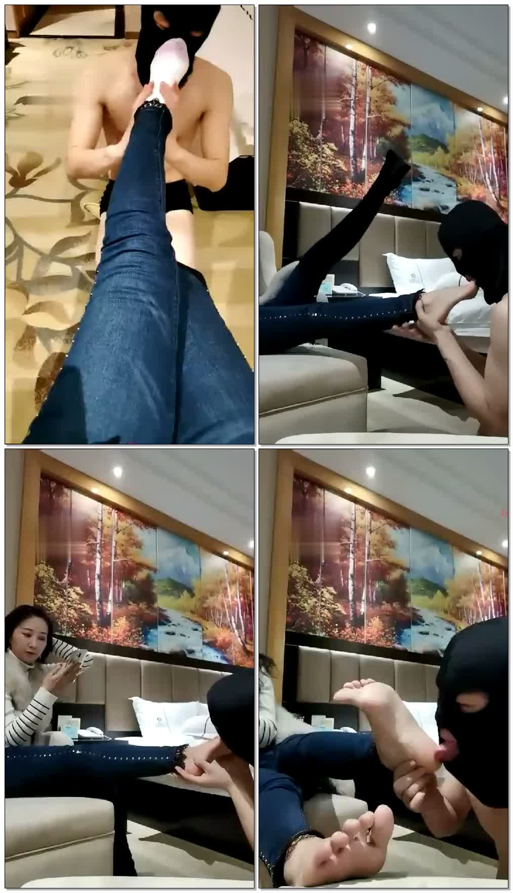 【琛儿女主】365度无死角舔足+深喉【36分钟】